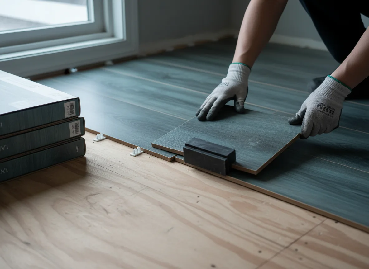 Luxury Vinyl Plank Installation company in Renault, IL